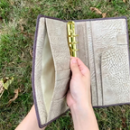 Full Grain Leather Binder A5s/puo 6 Ring Refillable Planner Travelers Journal Sketchbook with Custom Engraving