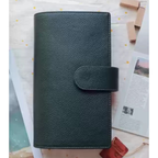 Organiseur A5 en cuir pleine fleur/unité centrale, classeur rechargeable à 6 anneaux, carnet de voyage, carnet de croquis à 20 anneaux avec gravure personnalisée