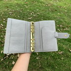 Organiseur en cuir pleine fleur A6 personnel, classeur rechargeable 6 anneaux, carnet de voyage/croquis avec gravure personnalisée