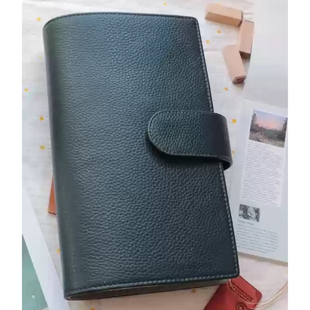 Organiseur A5 en cuir pleine fleur/unité centrale, classeur rechargeable à 6 anneaux, carnet de voyage, carnet de croquis à 20 anneaux avec gravure personnalisée