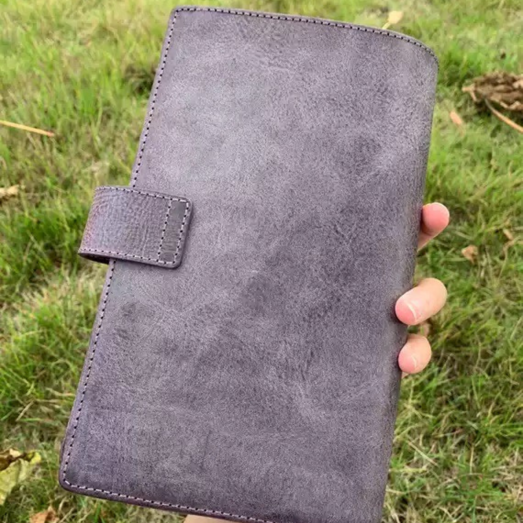 Full Grain Leather Binder A5s/puo 6 Ring Refillable Planner Travelers Journal Sketchbook with Custom Engraving
