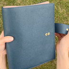 Full Grain Leather Planner A5s/puo 6 Ring Refillable Binder Travelers Journal 20 Ring Sketchbook with Custom Engraving