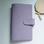 Organizer A5 aus Vollnarbenleder/PU, nachfüllbarer 6-Ring-Kalender, Reisetagebuch, Skizzenbuch mit 20 Ringen und individueller Gravur