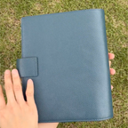 Full Grain Leather Planner A5s/puo 6 Ring Refillable Binder Travelers Journal 20 Ring Sketchbook with Custom Engraving