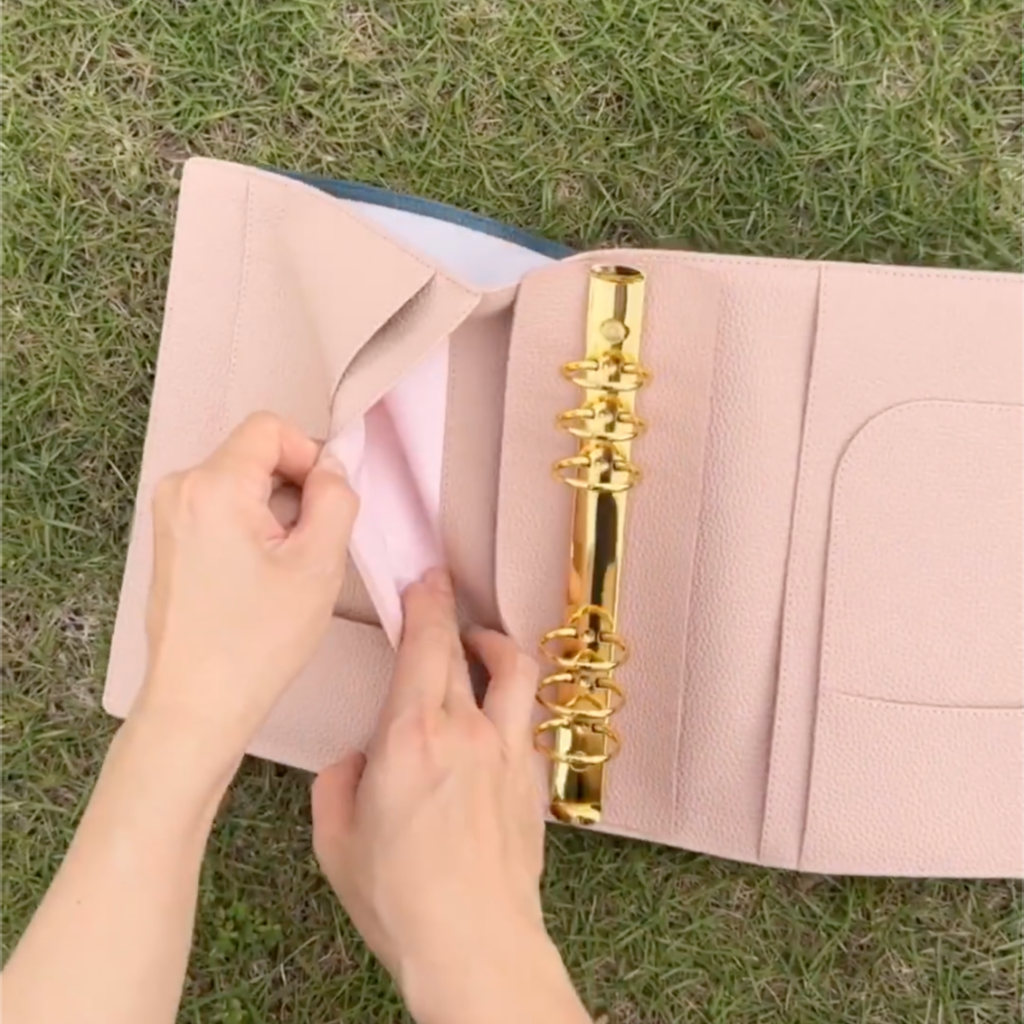 Full Grain Leather Planner A5s/puo 6 Ring Refillable Binder Travelers Journal 20 Ring Sketchbook with Custom Engraving