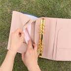Full Grain Leather Planner A5s/puo 6 Ring Refillable Binder Travelers Journal 20 Ring Sketchbook with Custom Engraving