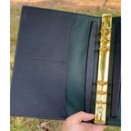 Organiseur A5 en cuir pleine fleur/unité centrale, classeur rechargeable à 6 anneaux, carnet de voyage, carnet de croquis à 20 anneaux avec gravure personnalisée