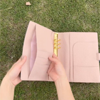 Full Grain Leather Planner A5s/puo 6 Ring Refillable Binder Travelers Journal 20 Ring Sketchbook with Custom Engraving