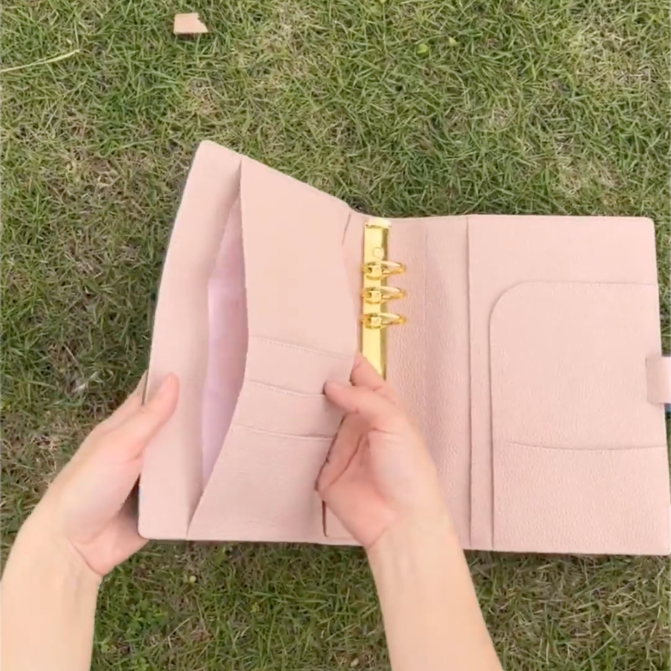 Full Grain Leather Planner A5s/puo 6 Ring Refillable Binder Travelers Journal 20 Ring Sketchbook with Custom Engraving