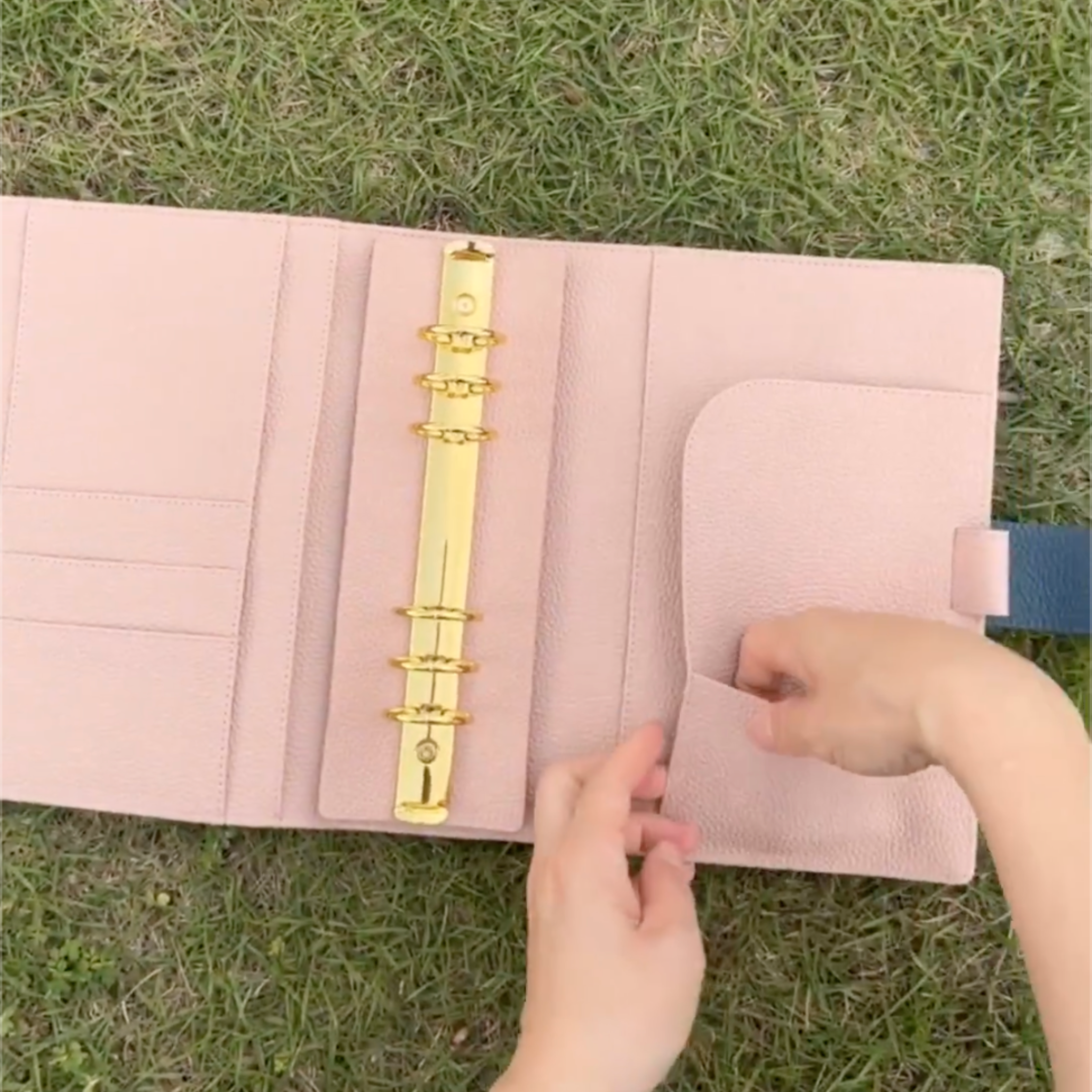 Full Grain Leather Planner A5s/puo 6 Ring Refillable Binder Travelers Journal 20 Ring Sketchbook with Custom Engraving