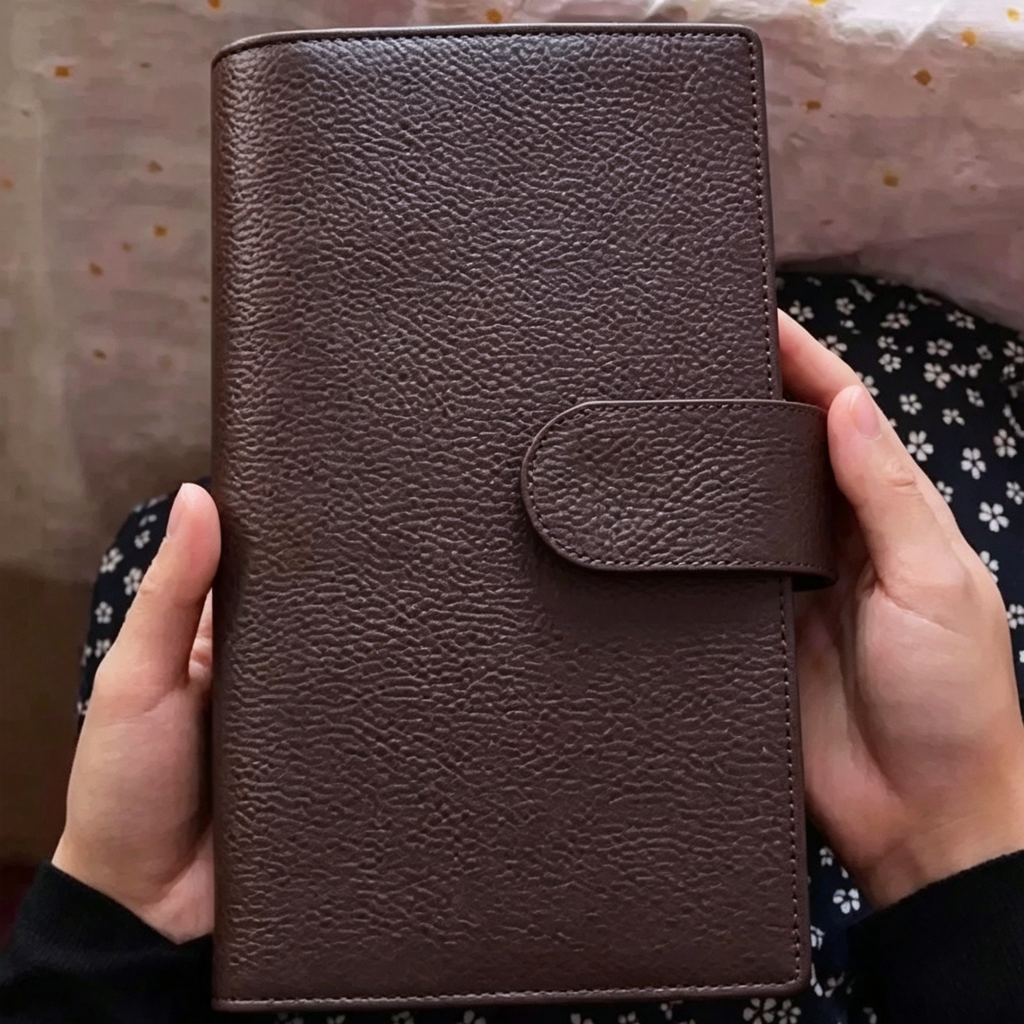 Organiseur A5 en cuir pleine fleur/unité centrale, classeur rechargeable à 6 anneaux, carnet de voyage, carnet de croquis à 20 anneaux avec gravure personnalisée