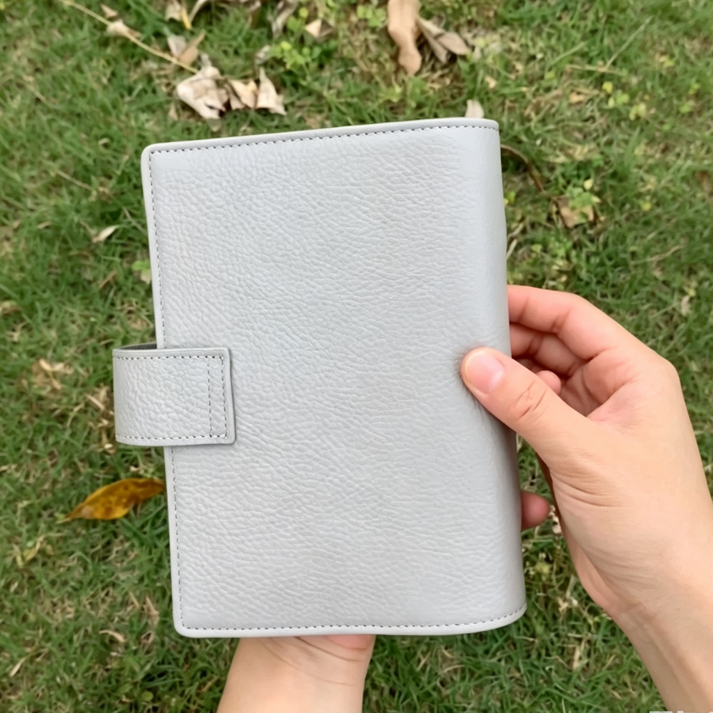Organiseur en cuir pleine fleur A6 personnel, classeur rechargeable 6 anneaux, carnet de voyage/croquis avec gravure personnalisée
