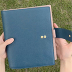 Full Grain Leather Planner A5s/puo 6 Ring Refillable Binder Travelers Journal 20 Ring Sketchbook with Custom Engraving