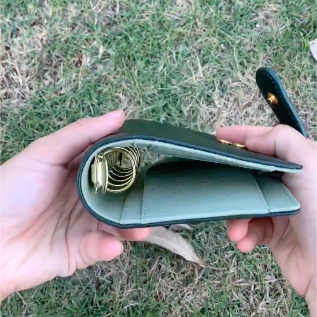 Vollnarbenleder A7 Planer 6-Ring nachfüllbarer Organizer Reisetagebuch Skizzenbuch mit individueller Gravur