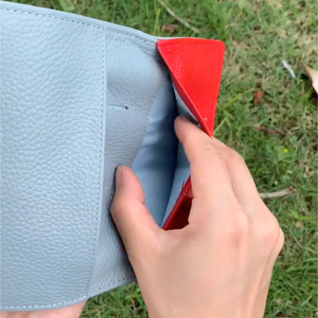 Organiseur de poche A7 en cuir pleine fleur, porte-cartes triple, classeur rechargeable 6 anneaux, carnet de voyage, carnet de croquis avec gravure personnalisée