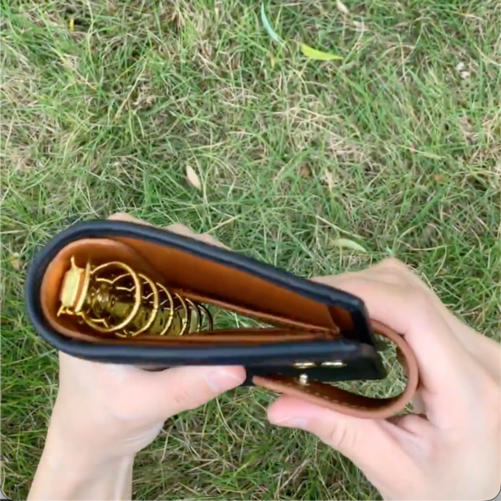 Vollnarbenleder A7 Organizer 6-Ring nachfüllbarer Planer Reise-Tagebuch Skizzenbuch mit individueller Gravur