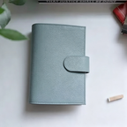Reliure en cuir pleine fleur A6, organiseur rechargeable 6 anneaux, carnet de voyage, carnet de croquis avec gravure personnalisable