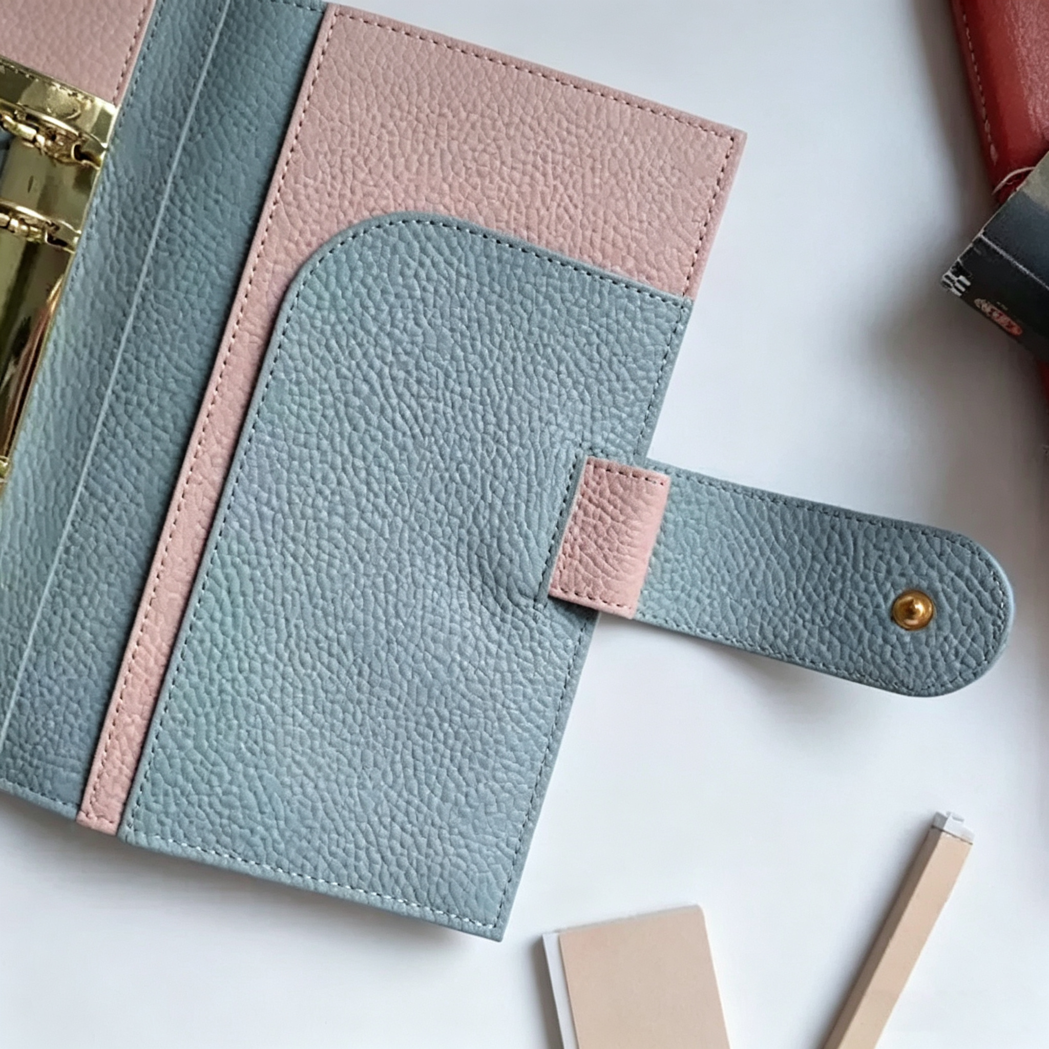 Reliure en cuir pleine fleur A6, organiseur rechargeable 6 anneaux, carnet de voyage, carnet de croquis avec gravure personnalisable