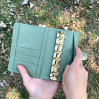 Full Grain Leather A7 Planner 6-Ring Refillable Binder Travelers Journal Sketchbook with Custom Engraving