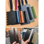 Handgemachter Ringbucheinsatz mit Stifthalter, individuelle Gravur, Papiertrennblatt, Planer-Nachfüllpackung, Journaleinsatz