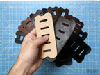 Echtes Leder Binderring-Ummantelung für 4-Ring 5-Ring 6-Ring Planer Austauschbarer A6 Journal Ring Protector | A7 A6 Binderring-Einlage