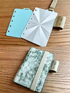 Ringbucheinlage nach Maß mit Stifthalter, individueller Gravur, Papiertrenner, Planer-Nachfülleinlage, 3D-gedruckte PLA-Journaleinlage