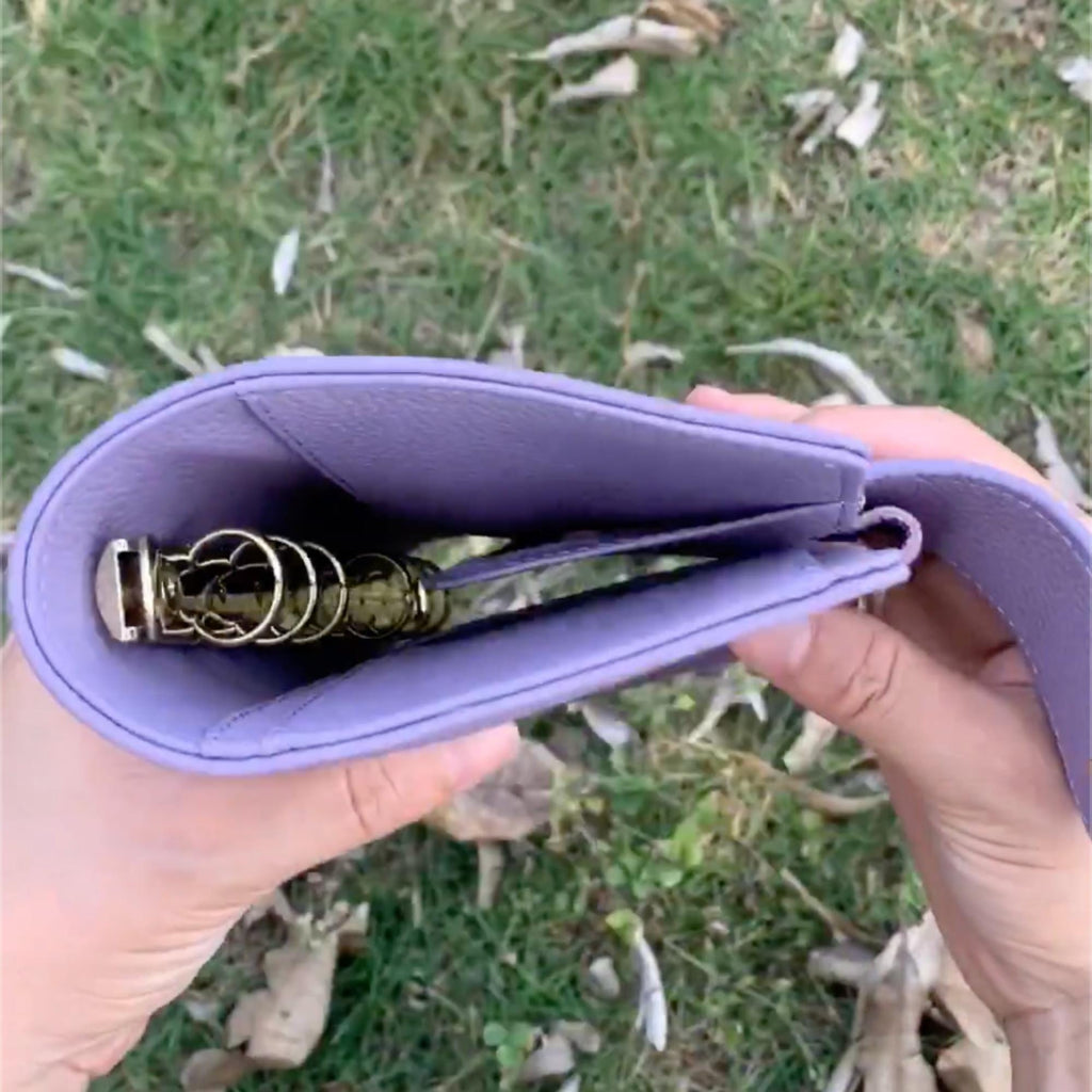 Terminkalender A6 aus vollnarbigem Leder, personalisiert, 6-Ringbuch, nachfüllbar, Reisetagebuch, Skizzenbuch mit individueller Gravur