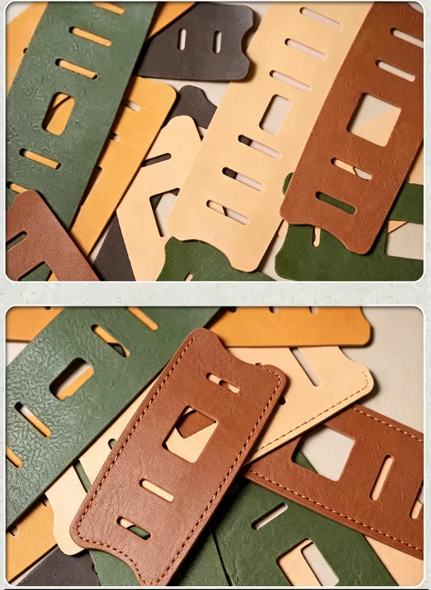 Echtleder-Binderring-Ummantelung für 4-Ring-, 3-Ring-, 6-Ring-Planer, austauschbarer A6-Journal-Ring-Schutz | A5 A7 Binderring-Polsterpad