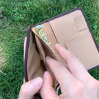 Vollnarbiges Leder A8 Planer 5-Ring Nachfüllbarer Ringbuchordner Travelers Journal Skizzenbuch