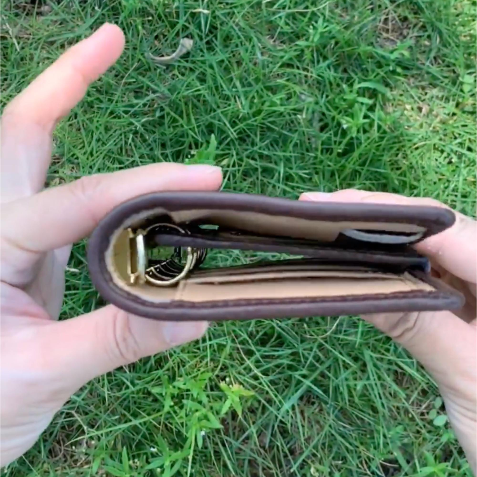 Vollnarbiges Leder A8 Planer 5-Ring Nachfüllbarer Ringbuchordner Travelers Journal Skizzenbuch
