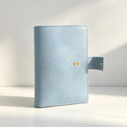 Notizbuch-Einband aus Vollnarbenleder, A5, 6-Ringbuch, nachfüllbarer Organizer, Reisetagebuch, Skizzenbuch mit individueller Gravur
