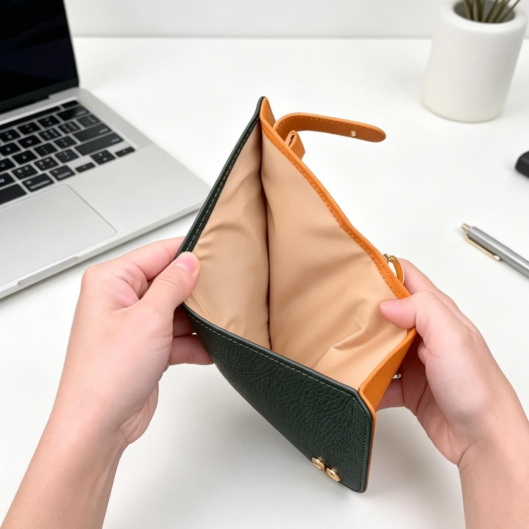 Vollnarbenleder A7 Planer 6-Ring nachfüllbarer Organizer Reisetagebuch Skizzenbuch mit individueller Gravur
