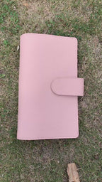 Organizer A5 aus Vollnarbenleder/PU, nachfüllbarer 6-Ring-Kalender, Reisetagebuch, Skizzenbuch mit 20 Ringen und individueller Gravur