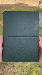 Organiseur A5 en cuir pleine fleur/unité centrale, classeur rechargeable à 6 anneaux, carnet de voyage, carnet de croquis à 20 anneaux avec gravure personnalisée